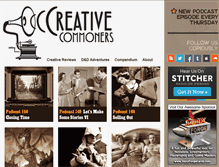 Tablet Screenshot of creativecommoners.net